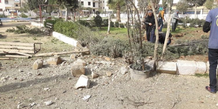 Êrîşê obüsan sivilan hedef digre