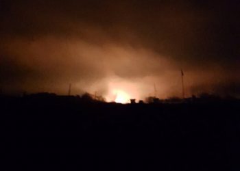 Artêşa Tirk a dagirker gelên herêma Cizîrê û Firatê li Efrînê topbaran dike