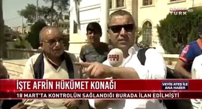 Derewên dezgehên çapemenî yên dewleta tirk li Efrînê  ji her kesî re zelal dibe