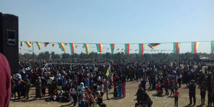 Newroz li Derîka Hemko hat pîroz kirin