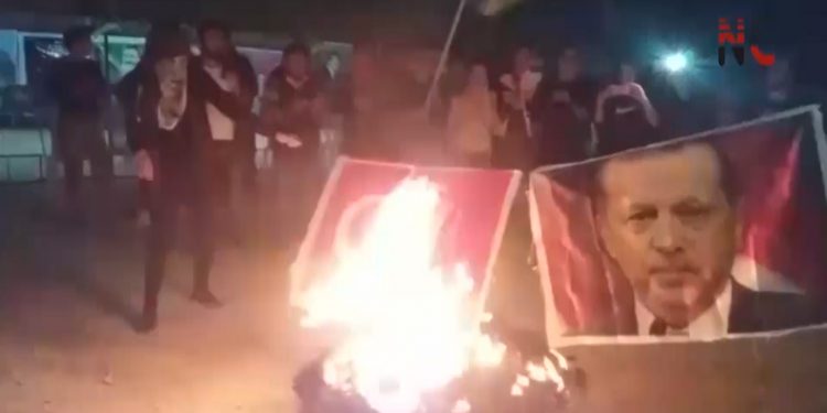 Ciwanên Girke Lîge ji bo Efrîn nav Kolanan