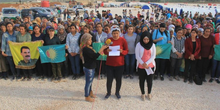 Qonaxa 2 mîn ya pêngava ‘Jin rabin ser piyan ji bo Efrînê’ des pê kir