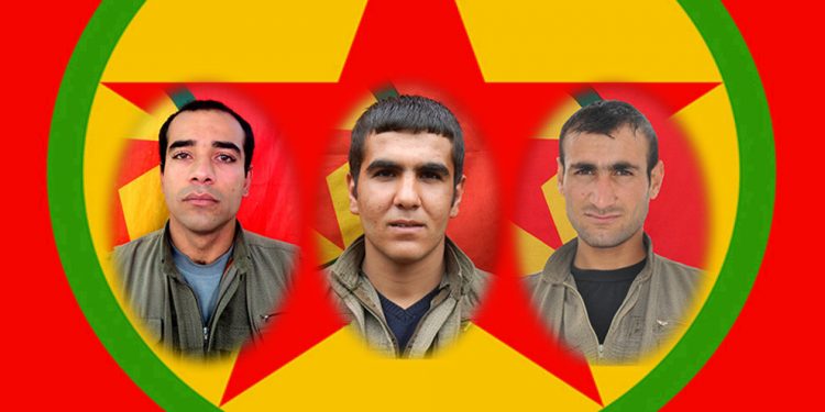 HPG’ê nasnameya 3 gerîlayên şehîd bûn eşkere kir