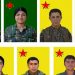 YPG’ê nasnameya 7 şehîdên ‘Berxwedana Serdemê’ eşkere kir