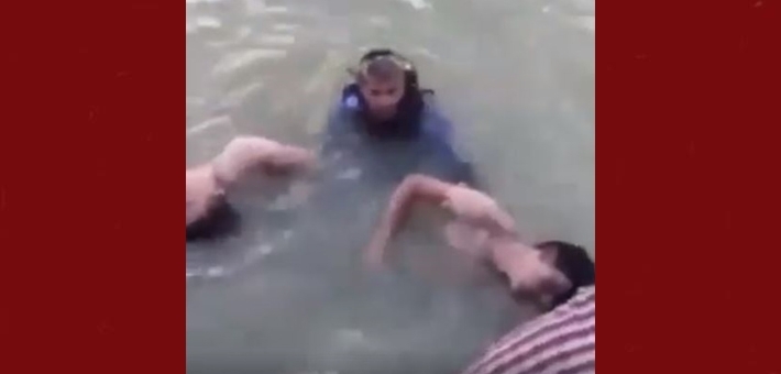 2 Ciwanên Êzidî li navçeya Zaxo di avê de xeniqîn