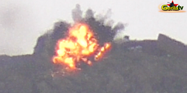 Gerilla TV dîmenên çalakiya Girê Xwede veşand