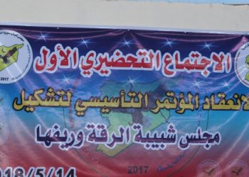 Yekem civîna amedekarî ji bo damezrandina Meclisa Ciwanên Reqayê