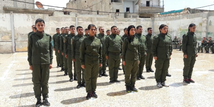 22 Endamên Asayîşa Helebê perwerde ya xwe qedandin