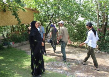 Çalakvanên mertalê zindî gundê Qendîlê ziyaret kirin