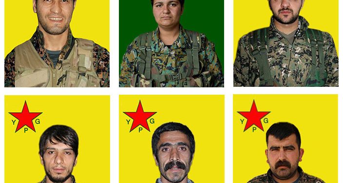 YPG’ê nasnameya 6 şehîdên Berxwedana Serdem eşkere kir