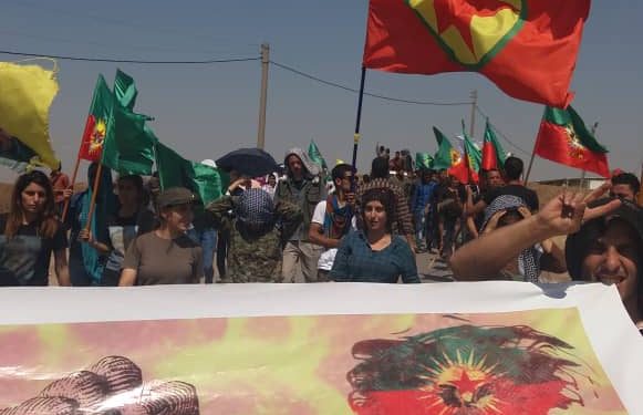 Hêzên Başûrê Kurdistanê rê nedan ciwanan