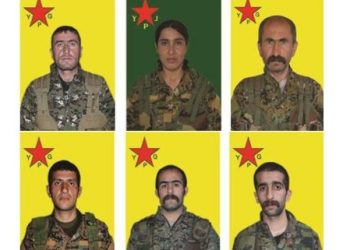 YPG’ê nasnameya 6 şervanên li Efrîn û Dêra Zorê şehîd bûne eşkerekirin