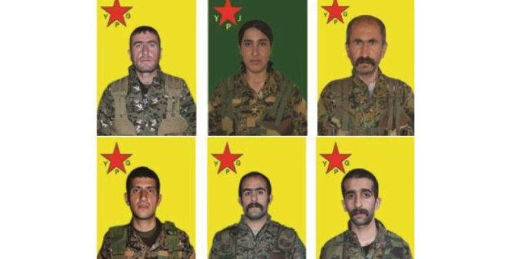YPG’ê nasnameya 6 şervanên li Efrîn û Dêra Zorê şehîd bûne eşkerekirin