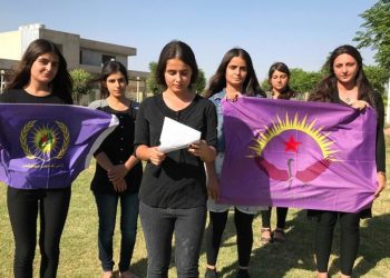 Jinên Ciwan bang li ciwanan kir ku li dijî dagirkeriyê serî hildin