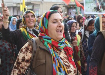 Gelê Qamişlo li hember dagirkeriya Tirk daketin qadan