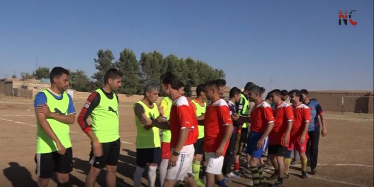 Tirnoveya futbolê ya şehîd Metîn li gundê Girbawî dest pêkir