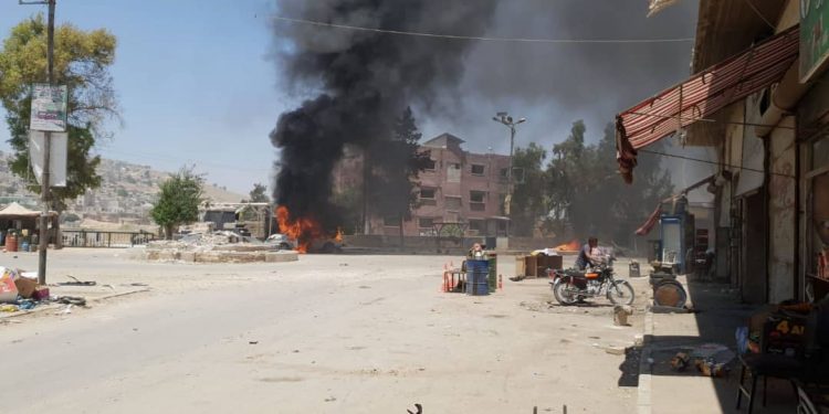 LEZGÎN: Li Efrînê teqîn