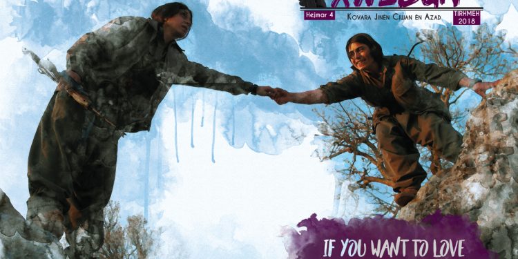 Hejmara 4’êmîn ya Kovara Jinên Ciwan “Xwebûn“ derketiye