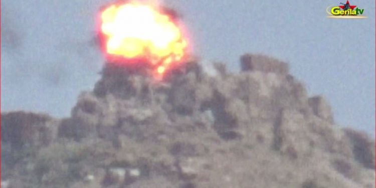 Gerîla TV dîmenê çalakiya li Çelê weşand