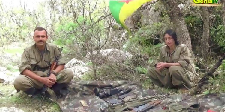 Gerîla TV’yê dîmenê çalakiya li Sêrtê weşand