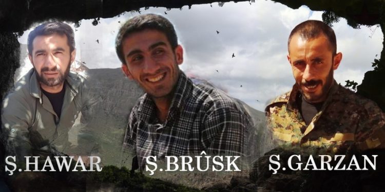 Komalên Ciwan 3 şehîdên berxwedana serdemê bi bîr anîn