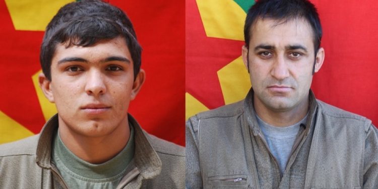 HPG’ê nasnameya 2 şehîdan eşkere kir