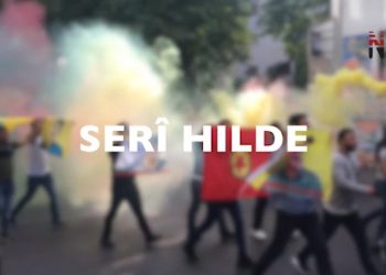 Ciwanên Berlînê ji bo Rêber Ocalan meşek li dar xistin