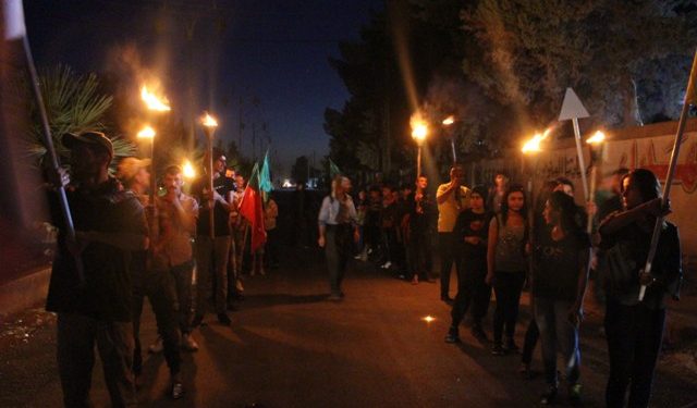 Ciwanên Tirbesipiyê êrîşên li ser Şengalê şermezar kirin