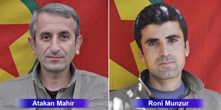 NPG’ê ‘Şehîdên Pîlemûriyê Atakan û Ronî bi bîr anî