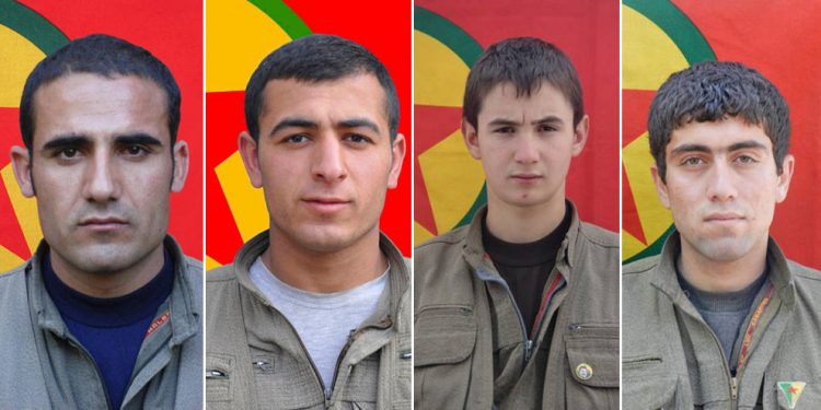HPG’ê nasnameya 6 şehîdan eşkere kir