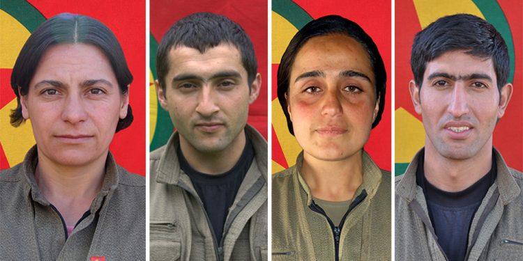 HPG’ê nasnameya 5 şehîdan eşkere kir