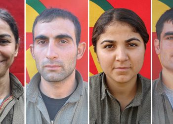 Nasnameya 6 gerîlayên ku şehîd bûne hatin ragihandin