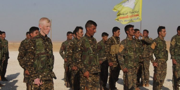 Yekemîn dewreya komandos li ser asta Bakurê Sûriyê dest pêkir