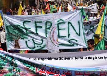 Gelê Til Temirê li dijî dagirkeriya Tirk meşiya