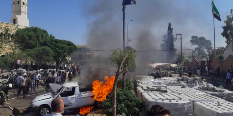 Li Ezaz teqîn hemberî çeteyên