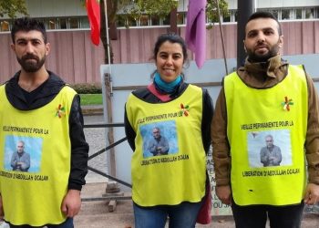 Ciwanên Parîsê nobeda vê hefteyê ya ji bo azadiya Rêber Ocalan digrin