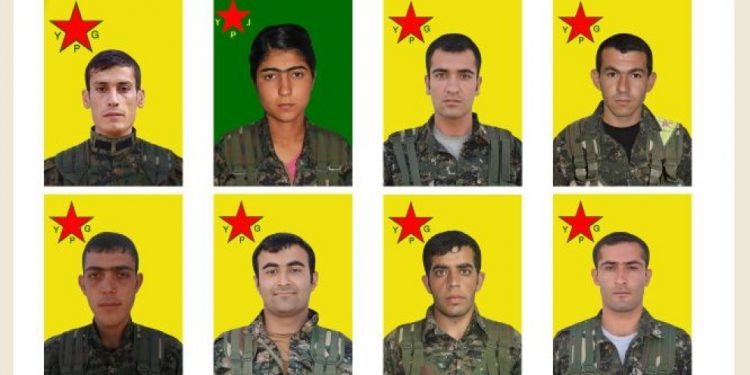 YPG/YPJ Nasnameyên 7 Şehîdên Herêma Cîzîr eşkere kir