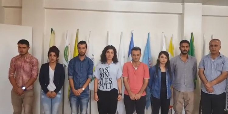 Ji Koordînasyona Ciwanên Kurd banga beşdarbûne ji bo Konferansê