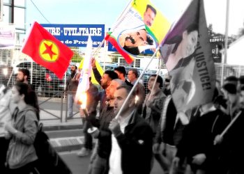 Ciwanên Parîsê li dijî tecrîda li ser Ocalan meşiyan