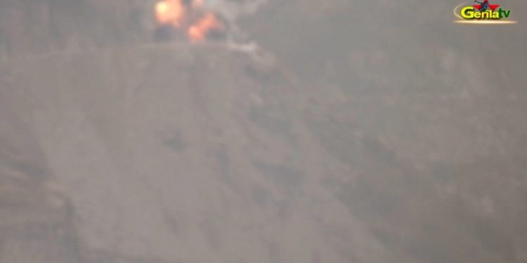 LEZGÎN-Gerîla TV dîmenê çalakiya ku 4 leşker miribû weşand