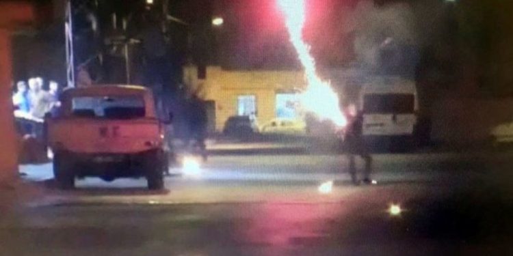 Li Edene ciwanan bi hewayî fîşekan vejîna PKK pîroz kirin