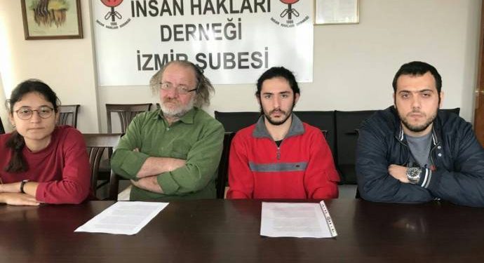 Li Îzmîr ji endamên Kollektîfa Xwendekaran sixurtî tê ferzkirin