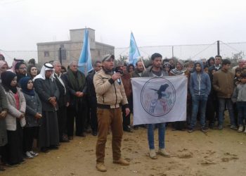 Di roja duyemîn de kona nobedê yê Mînbîc’ê bi tevli bûna gel didome
