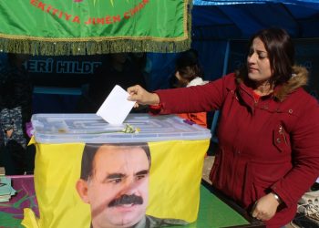 YJC ji bo piştgiriya çalakiya Leyla Guven konê çalakiyê vedan