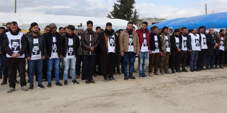 Li Serêkaniyê çalakiya greva birçîbûnê hate dest pêkirin