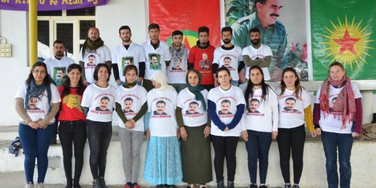 Ciwanên Mexmûrê koma nû yê greva birçîbûnê dewr girt