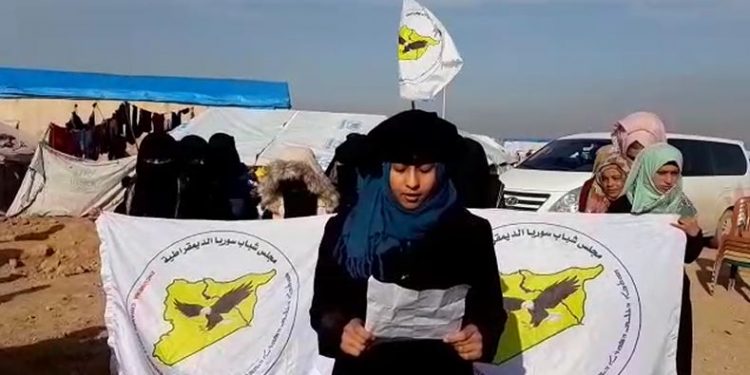 Jinên ciwan ên kampa Erîşayê:”Dagirkeriya Tirkiyê pêşketinên me hedef digre”