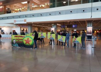 Li Marsilya’yê Ciwanên Kurd Balafirgeha Marsilya Dagir Kirin