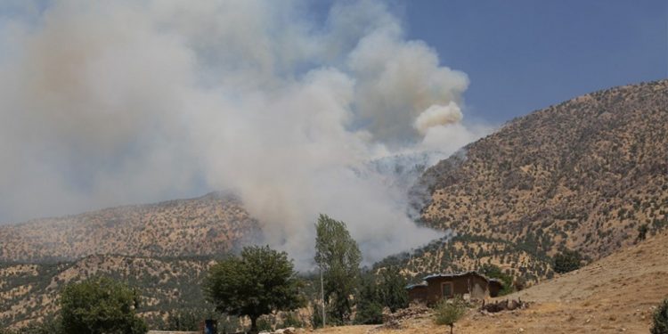 HPG: ”Di êrîşên hewayî de tu ziyan negihiştiye hêzên me”