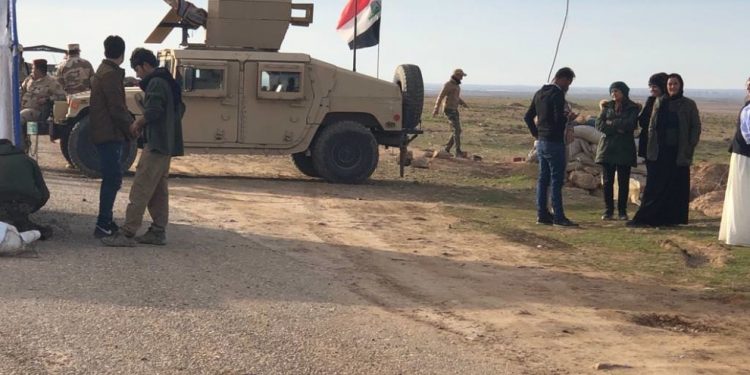 LEZGÎN-Korîdora mirovî ji aliyê rayedarên Iraqê ve hate girtin